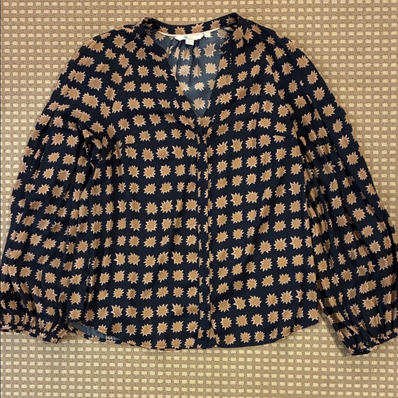 Boden x Anthropologie sunburst Blouse - Picture 2 of 5